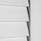 Trimlite 34" x 80" Primed Plantation Louver Interior Shaker Slab Door 2168pri8730 - alternate 3